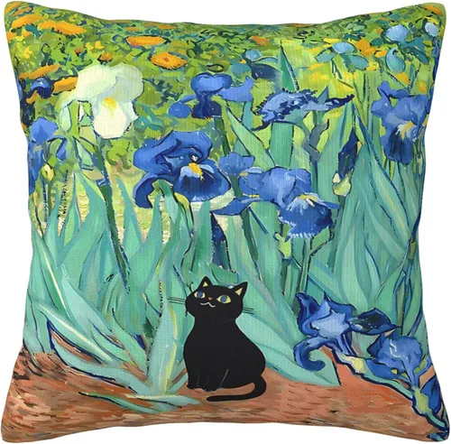 Vista 8 de Almohada de terciopelo con estampado de puntos de leopardo rosa y naranja, juego para el hogar, cómoda decoración de cama cuadrada, sofá al aire