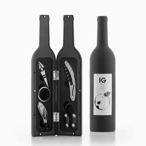 Vista 8 de Estuche de Vino Botella InnovaGoods 5 Piezas