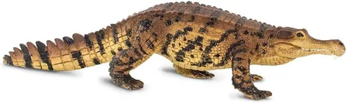 Vista 4 de Safari Ltd. Sarcosuchus - Figura de cocodrilo antigua – Figura detallada de plástico de 10 pulgadas – Divertido juguete educativo para niños, niñas