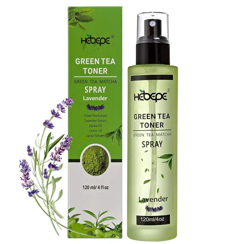 Vista 9 de Green Tea Matcha - Tóner facial con agua de coco, refrescante y calmante con aceite de jojoba, aceite de ricino, filtrado de caracol, 4.1 fl oz
