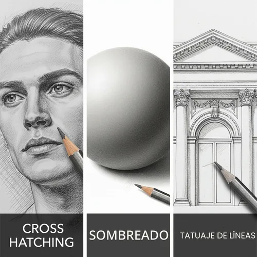 Vista 4 de Mr. Pen - Lápices de dibujo para dibujar, paquete de 14