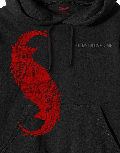 Vista 3 de Slipknot Sudadera con capucha Goat S Band Logo Oficial Hombres Negro Pullover