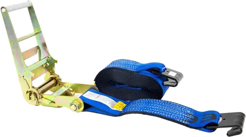 Vista 12 de Mytee Products Correas de trinquete de gancho plano de 4 pulgadas, correas de amarre de trinquete resistentes de 4 x 20 pies con ganchos planos