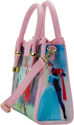 Vista 4 de Loungefly BOLSO CORPORAL CON ESCENA DE LA PRINCESA DE LA BELLEZA DORMIENTE DISNEY