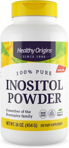 Vista 11 de Healthy Origins Inositol en polvo, 2.00 oz - para la salud de la piel, el cabello y las uñas - Suplemento de vitamina B8 en polvo - Parte