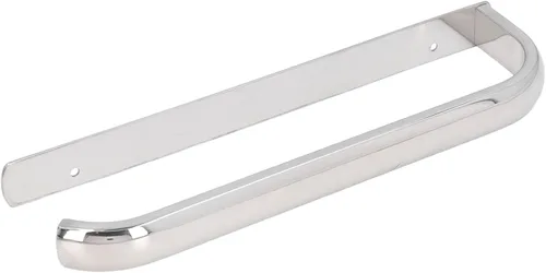 Vista 7 de Toallero de mano de acero inoxidable, organizador de toallas de mano montado en la pared, soporte para toallas montado en la pared, estante