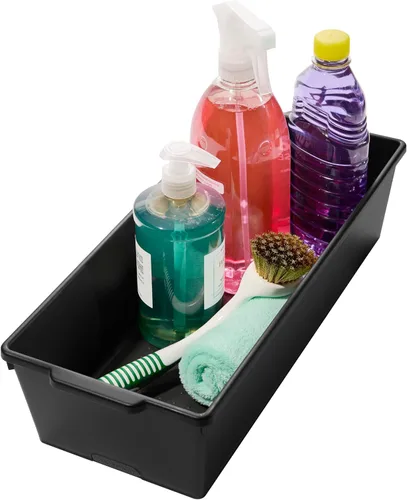 Vista 3 de madesmart Cubo de almacenamiento profundo, organizador multiusos para cocina, baño y oficina, organizador para cubiertos, herramientas de pelado