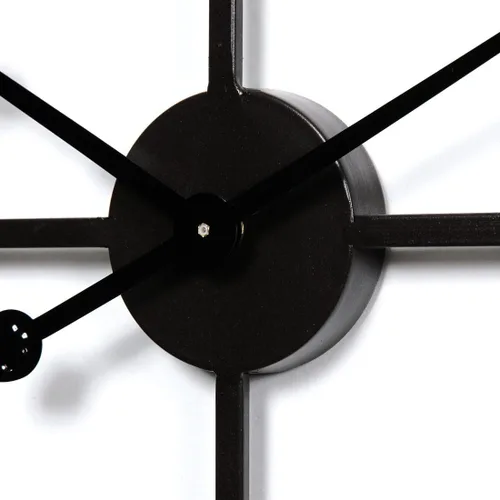 Vista 5 de Wall ClockGiant Wall Clock, 60 Cm Metal Silent Wall Clock Vintage Design Wall Clock for Kitchen, Living Room, Bedroom, Office, Bar