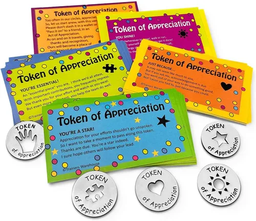 Vista 10 de Trainers Warehouse Fichas de apreciación y tarjetas (juego de 10)