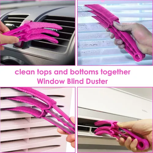 Vista 7 de CALBEAU Plumeros de 8 pies para limpieza, plumero con poste de extensión, plumero de microfibra utilizado para limpiar ventilador de techo, ventanas