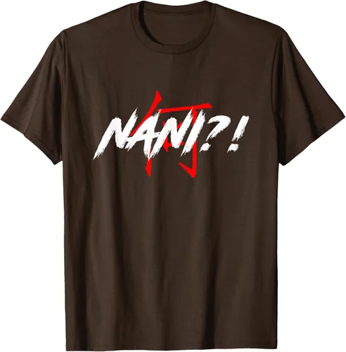 Vista 7 de Nani Meme Anime Japanese Camiseta, Negro, S