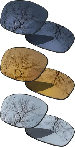 Vista 23 de Set of 3 Replacement Lenses for Oakley Fives Squared OO9238 Pack