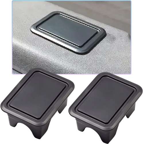 Vista 6 de CDEFG Fundas de bolsillo de estaca para riel de cama para RAM 1500 2019 2020 2021 Pickup Truck Bed Rail Stake Hole Caps Stake Pocket Plugs, 2