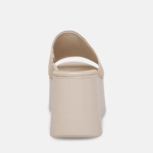 Vista 7 de Minshluu Sandalias de plataforma para mujer, con plataforma lateral, puntera abierta, sandalias de cuñas ligeras