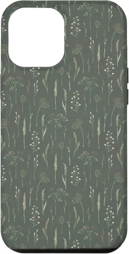 Vista 26 de Neutral Boho Dried Wildflower Meadow Botanical (Olive) Case for iPhone 17