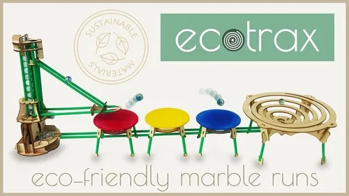 Vista 2 de Cheatwell Games Engenius Contraptions Bounce Marble Run