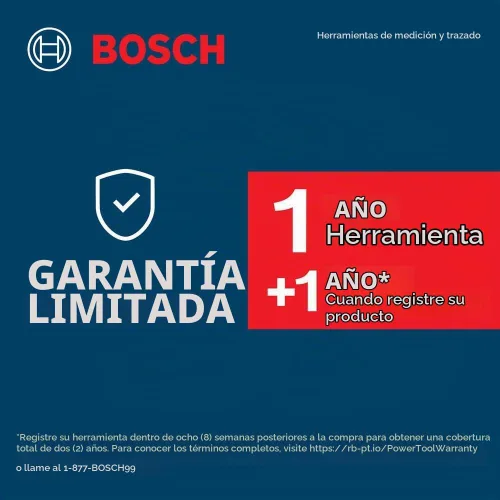 Vista 9 de Bosch GLM100-23 Blaze - Medidor láser de distancia de 100 pies, incluye 2 pilas AA