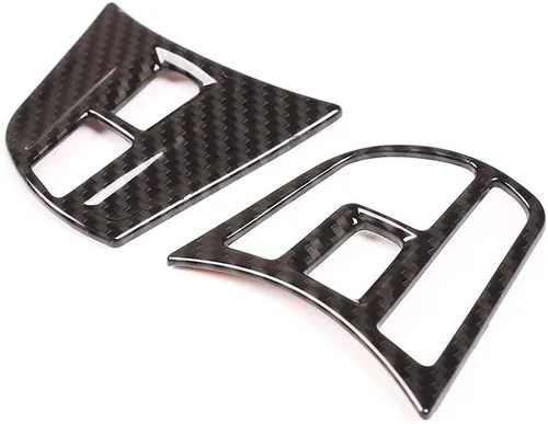 Vista 4 de YIWANG - Funda de fibra de carbono para el volante del coche, para BMW Serie 3 4 F30 F32 F33 F34 GT 2014-2018