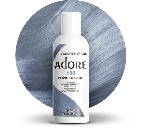 Vista 115 de Adore Tinte semipermanente verde para el cabello, vegano y sin crueldad, 4 onzas líquidas, 163 Green Apple (paquete de 1)