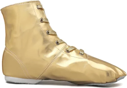 Vista 6 de Zapatos de baile de jazz para mujer, botines de baile para hombre