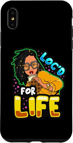 Vista 11 de Loc'd for Life Funny Locs Black Queen Dreadlocks Women Girls Case for iPhone 17