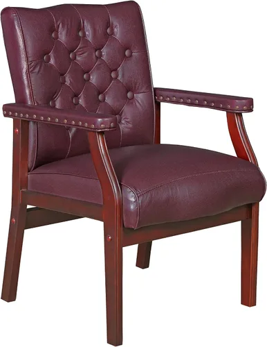 Vista 7 de Regency Silla de invitados Ivy League, color negro