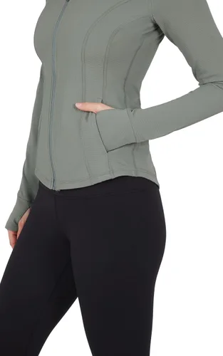 Vista 5 de Interlink Ribbed Princess Seam Performance Jacket
