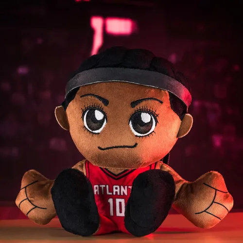 Vista 2 de Bleacher Creatures Atlanta Dream Rhyne Howard Kuricha - Peluche de 8 pulgadas, superestrella de la WNBA inspirada en Chibi suave