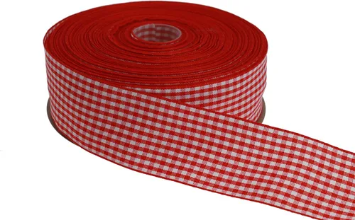 Vista 78 de Cinta a cuadros de 50 yardas cada rollo 100% poliéster con borde tejido (1/1-2 pulgadas x 50 yardas, negro)