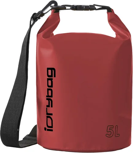 Vista 26 de IDRYBAG Bolsa seca para kayak impermeable 2L/5L/10L/15L/20L, pequeña bolsa impermeable para navegación