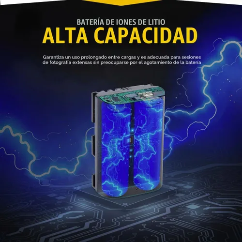Vista 3 de BM Premium LP-E6NH - Batería de alta capacidad para Canon EOS R, EOS R5, EOS R6, EOS R6 II, EOS R7, EOS 90D, EOS 60D, EOS 70D, EOS 80D, EOS 5D III
