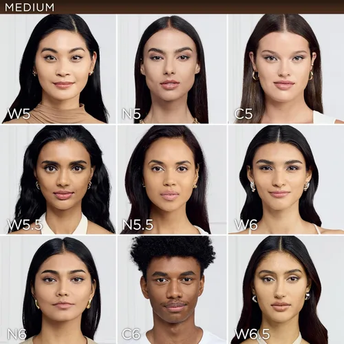Vista 44 de L'Oreal Paris True Match - Base líquida supermezclable, maquillaje de base líquida de cobertura media, C0.5, ligero, 1 onza líquida