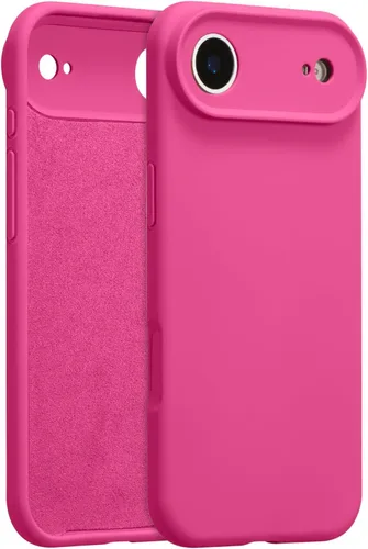 Vista 46 de Funda de silicona para iPhone Air, con [protección completa de la cámara] [forro de microfibra suave antiarañazos], funda de silicona líquida ultra