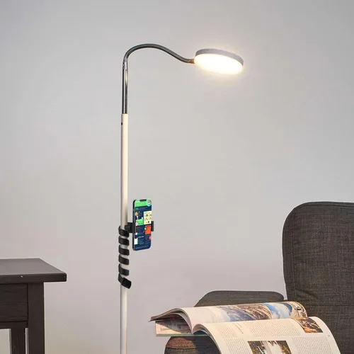 Vista 4 de Mippko Soporte flexible portátil para teléfono celular para caminadora/cochecito/elíptica/coche/bicicleta/carrito de compras, compatible