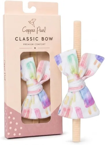 Vista 46 de Copper Pearl Classic Baby Bow Headbands - Limited Collection