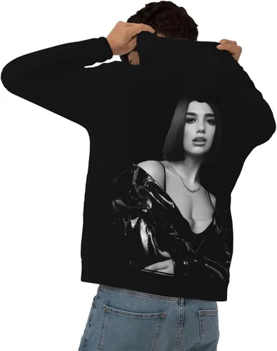 Vista 3 de Dua Singer Lipa - Sudadera con capucha para hombre