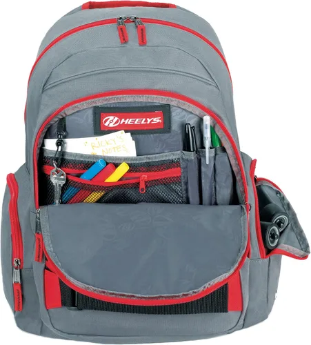 Vista 7 de Heelys Mochila Thrasher, GrisRojo, Thrasher