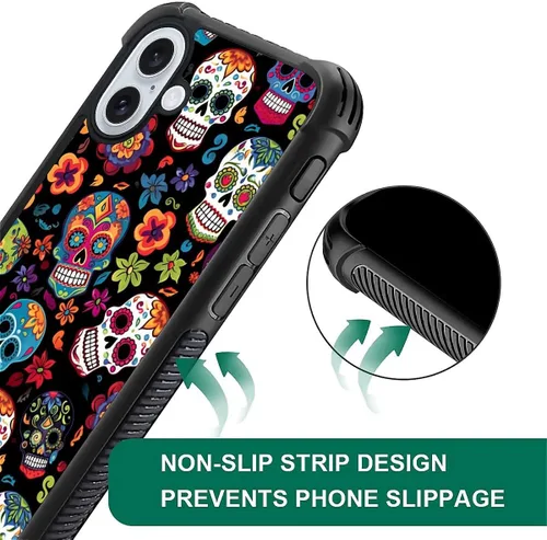 Vista 416 de Funda compatible con iPhone 8, a prueba de golpes, antiarañazos, bandera de ciervos de cola blanca de grano de madera estadounidense