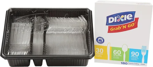 Vista 5 de Dixie Grab' N Go, CH0369DX7, contenedor de cubiertos (180 unidades)