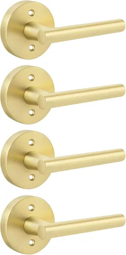 Vista 37 de Goldenwarm Juego de cerraduras negras para puerta exterior con cerrojo, aleación de zinc con llave igual con cerrojo de seguridad, manija de puerta