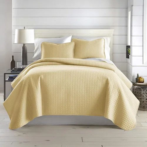 Vista 66 de Southshore Fine Living, Inc. Juego de edredón individual XL, colcha de microfibra acolchada, juego de edredón individual con funda de almohada, ropa
