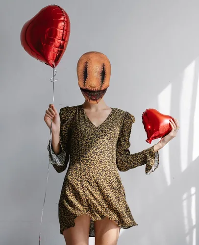 Vista 5 de Bulex Máscara de asesino en serie de cara sonriente, máscara de película de terror, accesorios de cosplay espeluznantes para Halloween, accesorios