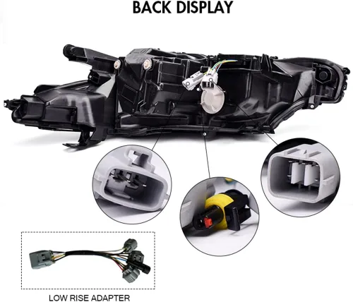 Vista 4 de TT-ABC Mods - Faros delanteros de triple haz para Toyota Camry 8ª generación 2018-2023 Full LED (un par)
