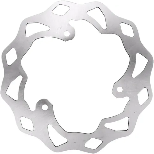 Vista 3 de FSFY - Rotores de freno de motocicleta, rotores de disco de freno trasero, acero inoxidable, plateado, apto para Yamaha MT-03 ABS 320 2016/YZF