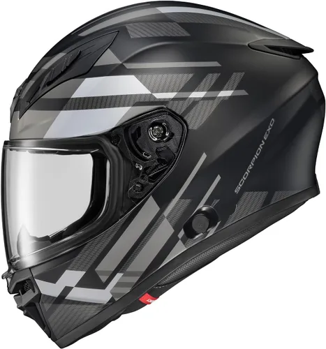 Vista 12 de ScorpionEXO R430 - Casco de cara completa sólido (blanco - grande) Casco
