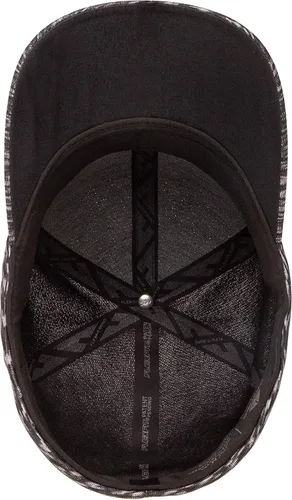Vista 6 de Flexfit Gorra Unipanel sin costuras Delta, Negro (Melange Black)