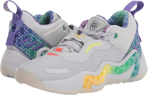 Vista 7 de adidas Unisex-Child Donovan Mitchell Issue 3 Basketball Shoes