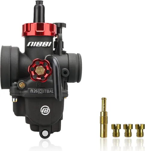 Vista 9 de NIBBI Carburador PE24mm 140cc-150cc de Repuesto de Alto Rendimiento con Jets de Carburador, Compatible con 140cc-150cc YAMAHA Honda Apollo SSR TTR