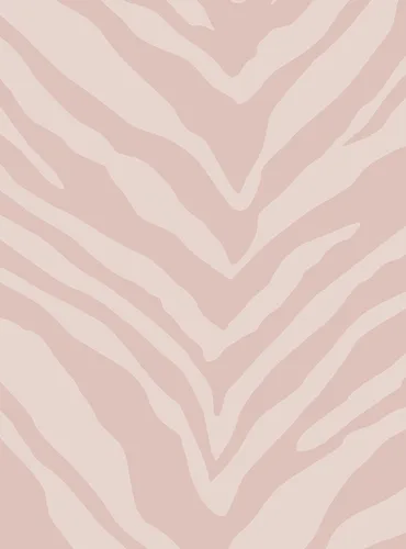 Vista 6 de Papel tapiz con estampado de cebra, despegar y pegar (rosa, hoja individual, 2 x 9 pies)