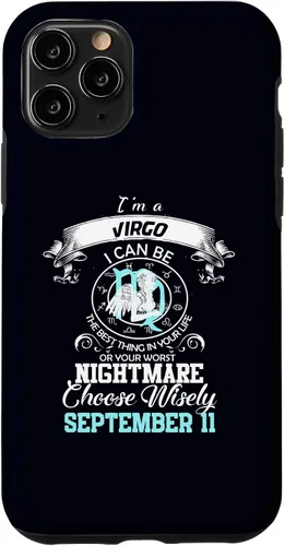 Vista 29 de Virgo Zodiac Sign Astrology Horoscope September 11 Birthday Case for iPhone 17